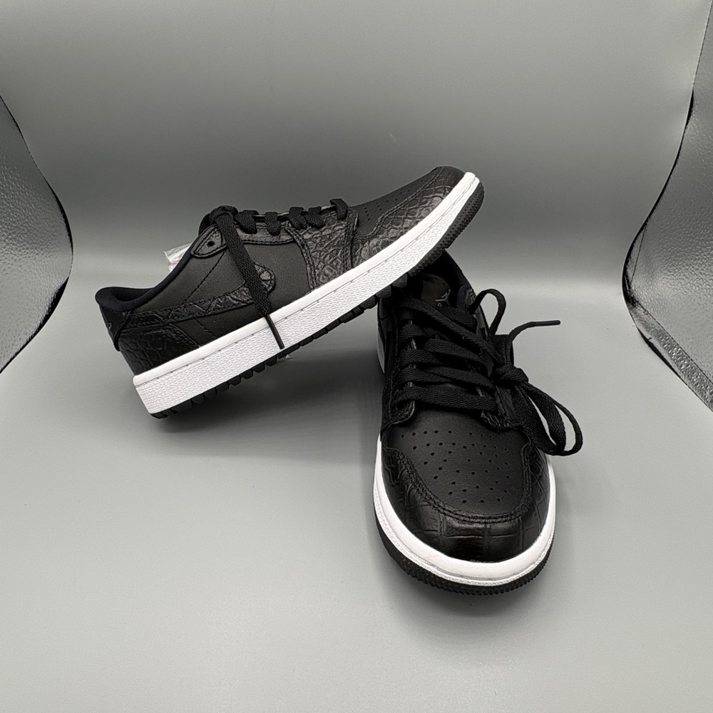 Size 4 - Jordan 1 Golf Low Croc 2023